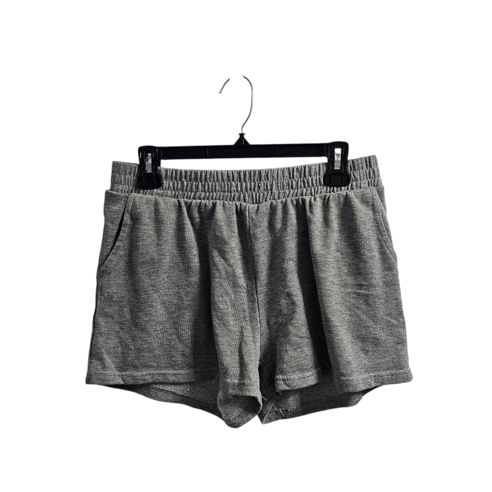 Linda Michael Grey Casual Sleep Lounge Sweat Shorts Size 1XL